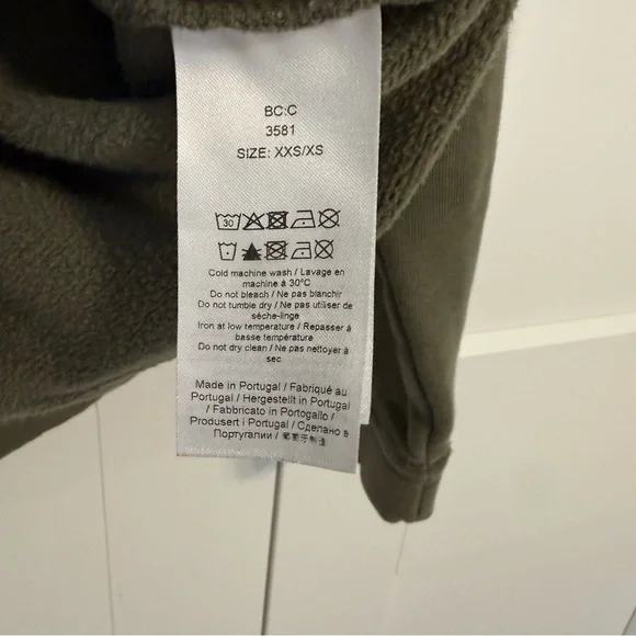 GANNI Women’s XXS / XS Logo Print Animals Isoli Have a Nice Day Hoodie - Picture 5 of 11